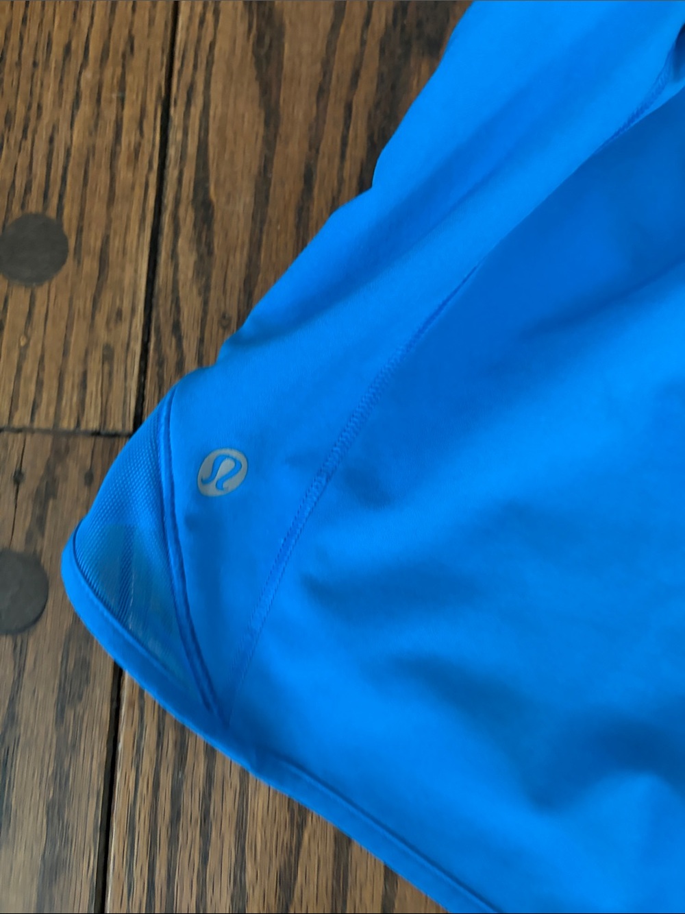 lululemon athletica Bright Blue High-Waist Athletic Shorts - Size 0 - Picture 3 of 3